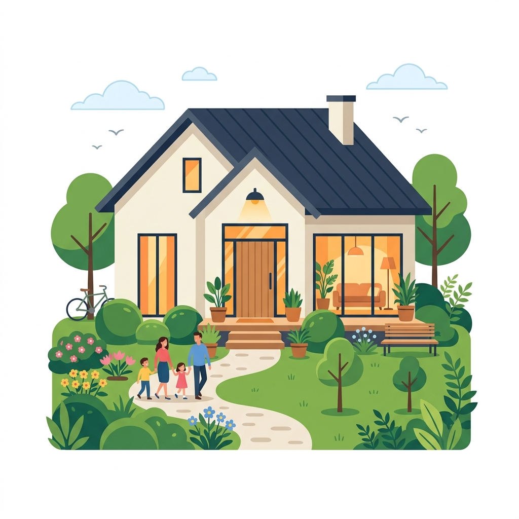 Home Loan illustration